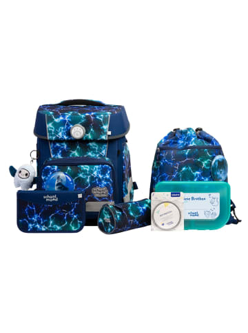 SCHOOL-MOOD Champion Maxx Pro Mila Schulranzen-Set 7-teilig in Wolf