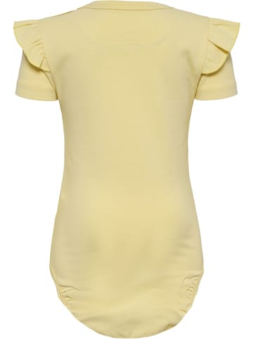 Hummel Kinder Kurzarmbody in Gelb