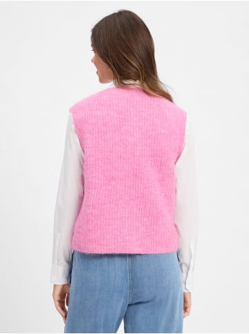 American Vintage Strickweste East in rosa - 0001