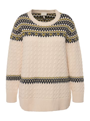 Ulla Popken Pullover in popcorn