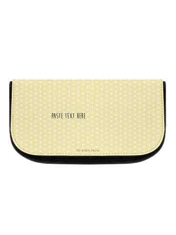 Mr. & Mrs. Panda hygiene tasche Igel Seilhüpfen mit Spruch in Gelb Pastell