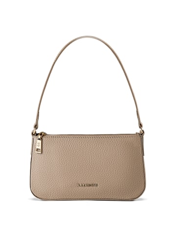 Lazarotti Bologna Leather Schultertasche Leder 22 cm in sand