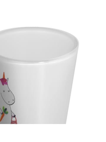 Mr. & Mrs. Panda Schnapsglas Einhorn Vegan ohne Spruch in Transparent