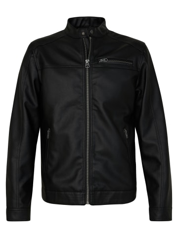Petrol Industries PU Bikerjacke Maverick in Schwarz