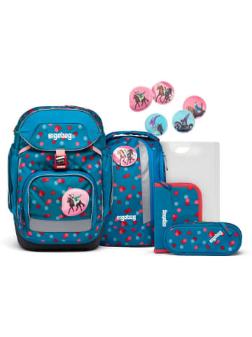 Ergobag pack Schulrucksackset 6-tlg. VoltiBär 2024 in blau