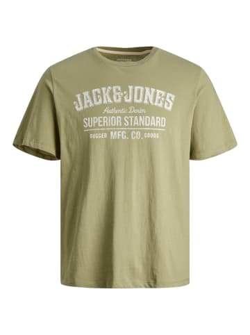 Jack & Jones T-Shirt JJEJEANS in Grün
