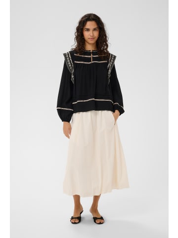 SAINT TROPEZ Langarm - Hemd RosaliaSZ Oversize fit in Black