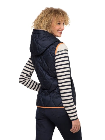 LAURASØN Outdoorweste in marine