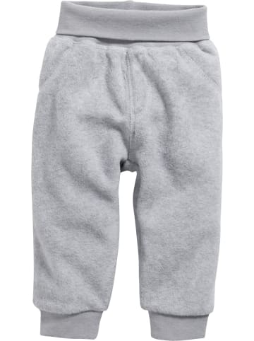 Schnizler Kinder Pumphose "Pumphose Fleece uni mit Strickbund" in Grau