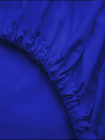 Erlich Textil  Erlich Textil Spannbettlaken COTTON SELECT in knallblau