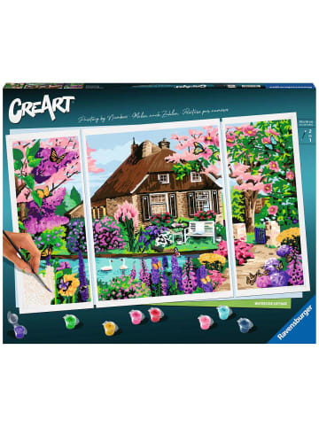 Ravensburger Malprodukte Zauberhaftes Cottage CreArt - Premium Triptychon 14-99 Jahre in bunt