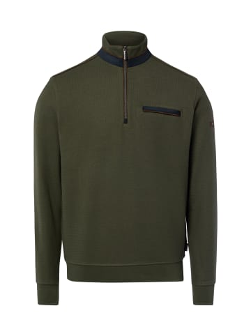 Bugatti Pullover in oliv - 0002