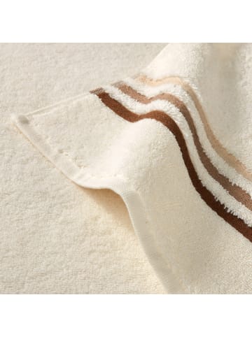 Schiesser Duschtuch Skyline Color im 2er Set in Creme