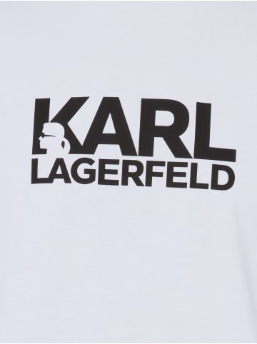 Karl Lagerfeld T-Shirt in weiß schwarz - 0005