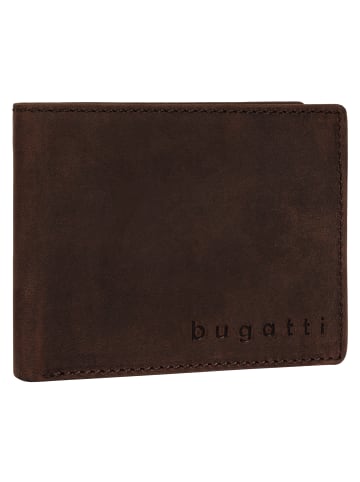 Bugatti Geldbörse LUCA echt Leder in braun