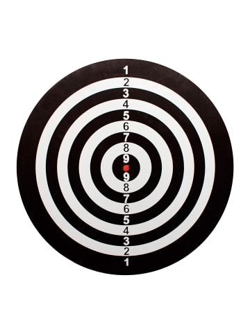 BULLS Dartscheibe Windsor Paper Dartboard in black & white
