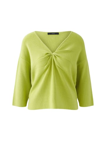 Oui Pullover in pea green