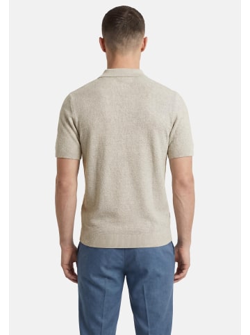 Jack & Jones Poloshirt Bluriley in Creme / braun