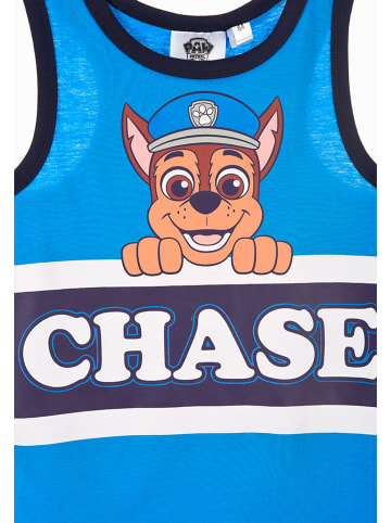 Paw Patrol Tank Top Shirt Chase in Blau