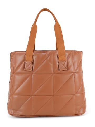 Harpa Schultertasche MORGANA in amber brown