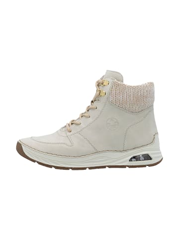 rieker Hoher Sneaker mit Schnürsenkeln Morelia Beige