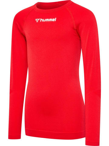 Hummel Shirt "Hmlbl Comfort 2.0 Tee L/S Kids" in Rot