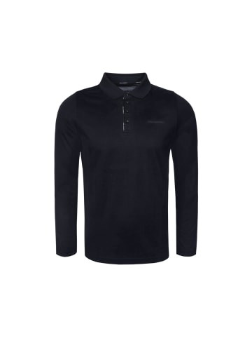 Karl Lagerfeld Langarm-Poloshirt 745002 in dunkelblau