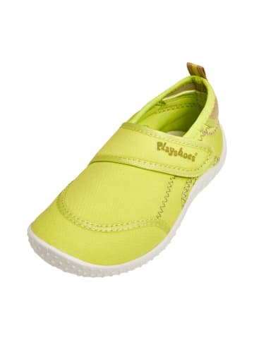 Playshoes Aqua-Schuh Klettverschluss in grün