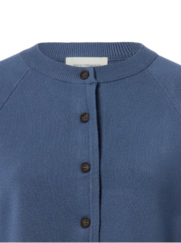 MOSS COPENHAGEN Strickjacke MSCHAubree in blau - 0001