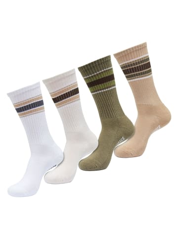 Urban Classics Socken in white/whitesand/tiniolive/unionbeige