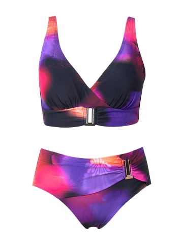 Ulla Popken Bikini in fuchsiarot