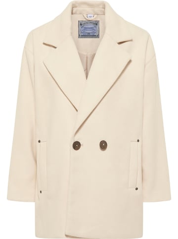 DreiMaster Damen Übergangsmantel in Creme