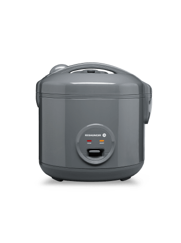 Reishunger Reiskocher mit Keramikinnentopf, 500W, 1,2l, Grau