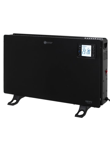 camry Camry CR 7739 Elektrischer Konvektor mit Fernbedienung - 2000 W mit LCD-Display, Schwarz in Schwarz