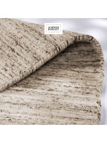 Schöner Wohnen Kollektion Kurzflorteppich Wohnzimmer Elara in Braun