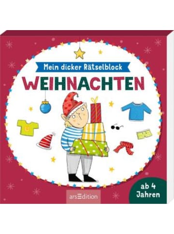 ars edition Buch - Mein dicker Rätselblock Weihnachten