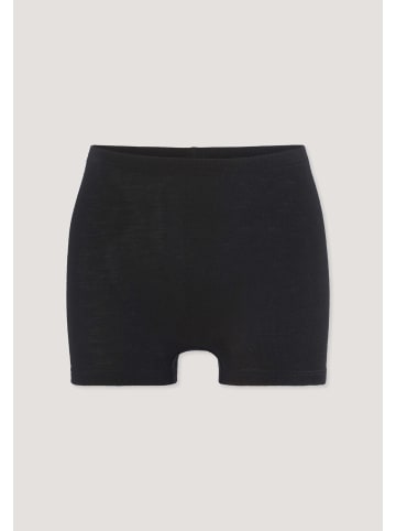 Hessnatur Hessnatur Panty PURE FUNCTION aus Bio-Merinowolle mit Seide in schwarz
