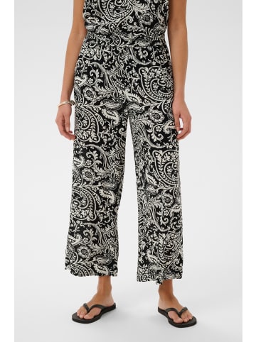 Kaffe Casual Hose KAdacia Loose fit in Black Chalk Paisley