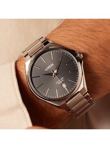 Lorus Stahl Quarzuhr LORUS Silber