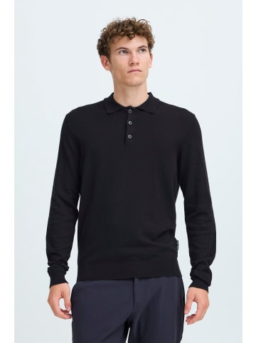 CASUAL FRIDAY Strickpullover CFFRODE polo knit in Schwarz