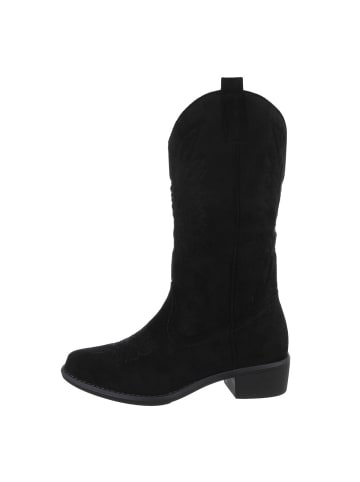 Ital-Design Stiefel in Schwarz