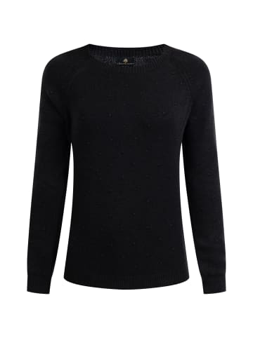 DreiMaster Klassik Strick Pullover in SCHWARZ