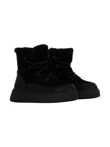 Divine Factory Alénoa-Lederstiefeletten Schwarz