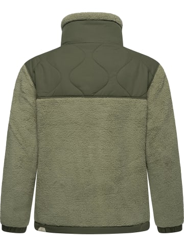 ragwear Plüschjacke Arctika in Dusty Olive