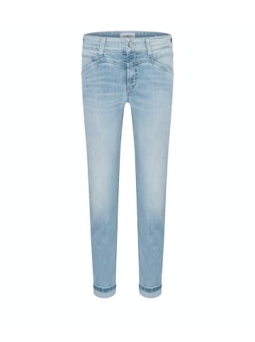 CAMBIO Slim Fit Jeans für Damen in blau