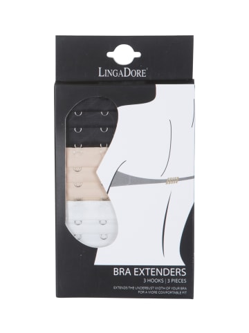 Linga Dore Linga Dore ZUBEHÖR Bra Extender (3 Haken) in mix