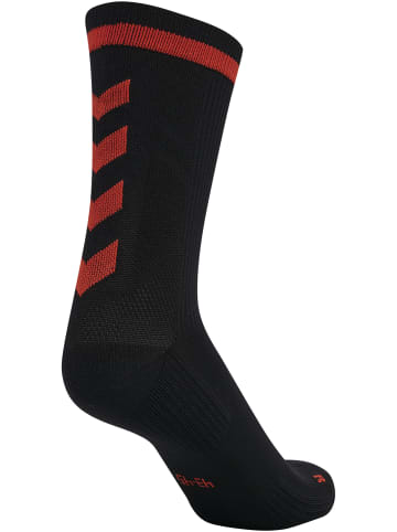 Hummel Hummel Low Socken Elite Indoor Multisport Erwachsene Atmungsaktiv Schnelltrocknend in BLACK/CHERRY TOMATO