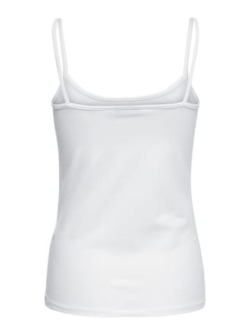 ONLY 3er-Set Singlet Top in Weiß