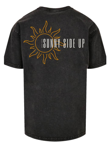 F4NT4STIC Oversize T-Shirt Sunny side up in schwarz