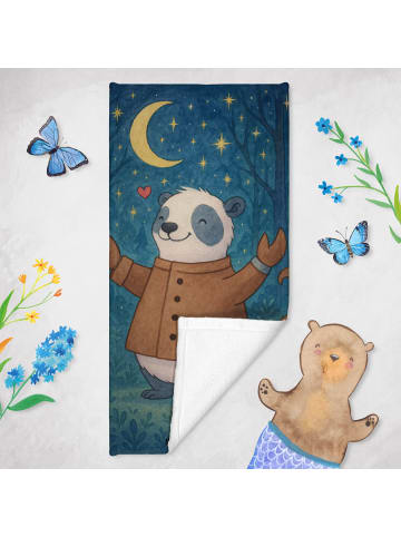 Mr. & Mrs. Panda Badehandtuch Skorpion Astrologie Design ohne Sp... in Weiß